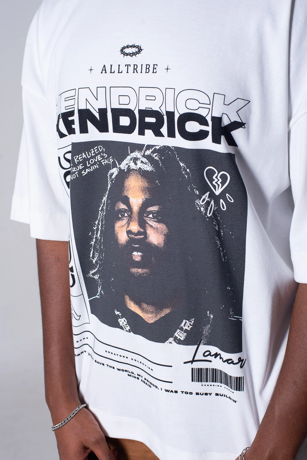 Camiseta - T-Shirt Over - Kendrick 1 - Imagem 10